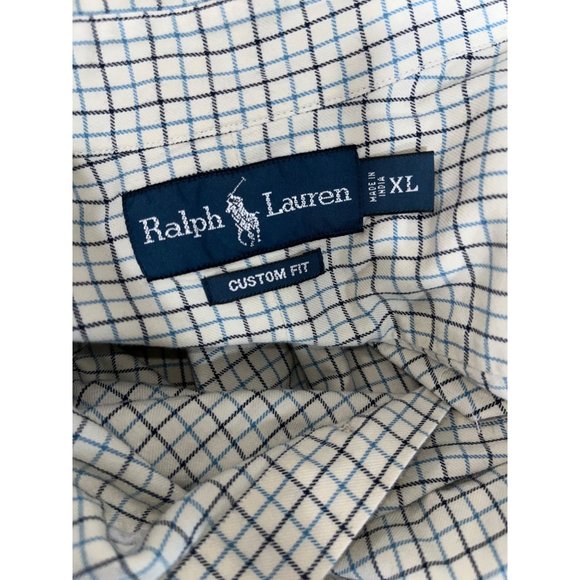 Ralph Lauren Pony‎ Mens Shirt Custom Fit Size XL - Picture 7 of 7